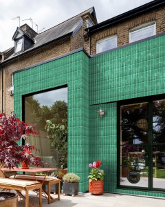 Simple glazed brick